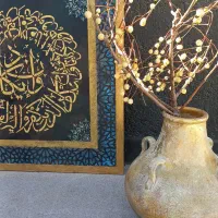 تابلو پتینه برجسته وان یکاد|تابلو، نقاشی، عکس|گلبهار, شهر جدید گلبهار|دیوار