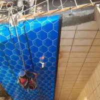 پیچ رولپلاک سنگ و کاشی ریزشی،  بدون داربست|خدمات پیشه و مهارت|ایذه, |دیوار