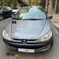پژو 206 خاکستری|خودرو سواری و وانت|تهران, اختیاریه|دیوار