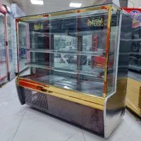 یخچال مکعبی ویترینی نما دودی درحد