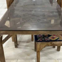 تخت و میز و صندلی چوبی|کافیشاپ و رستوران|کرج, کمالشهر|دیوار