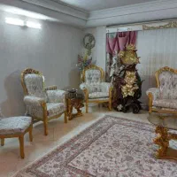 مبل استیل(سلطنتی) همراه با ساعت ایستاده|مبلمان خانگی و میز عسلی|آمل, |دیوار