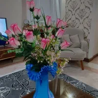 گل مصنوعی لاله ۲۴ عددی