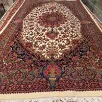 جفت پرده ای افشار نقشه خورشیدی گل ابریشم|فرش|همدان, |دیوار