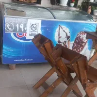 یخچال بستنی  بزرگ دو در ..واقع در اقبالیه