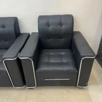 ست مبلمان اداری چهار نفره چرمی|مبلمان اداری|اصفهان, باغ زرشک|دیوار