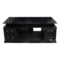 میز تلویزیون شیشه و mdf