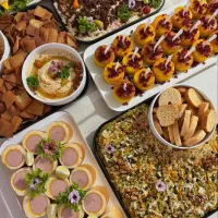 بادکنک آرایی وگل آرایی و فینگر فود