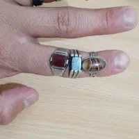 انواع گردنبند و دستبند چرم انگشتر|بدلیجات|اردبیل, |دیوار