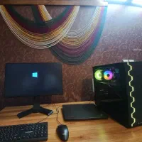 سیستم گیمینگ با مانیتور|رایانه رومیزی|مرودشت, ابوذر شمالی‎|دیوار