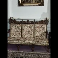 مبلمان ۹نفره بادوعسلی ومیزوسط نهارخوری ۸نفره|مبلمان خانگی و میز عسلی|ماهان, |دیوار