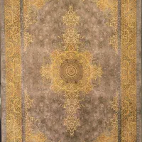 فرش  قالیچه گرد بیضی مدرن کلاسیک باشرایط اقساط