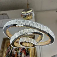 لوستر کریستالی هوشمند طرح کهکشانی SMD|لوستر و چراغ آویز|تهران, نیروی هوایی (پیروزی)|دیوار