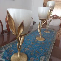شمعدان رنگ طلایی|صنایع دستی و سایر لوازم تزئینی|تهران, کامرانیه|دیوار