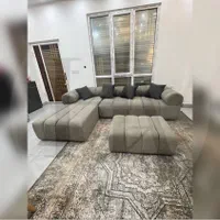 مبل ال کالرو با پارچه ترک(هازل)|مبلمان خانگی و میز عسلی|قشم, |دیوار