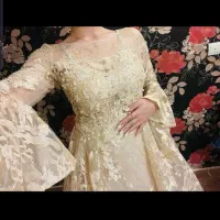 پیراهن مجلسی بسیار شیک گیپور خارجی|لباس|تهران, امام حسین|دیوار