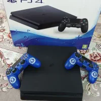 PS4 یک ترا اسلیم دو دسته در حد نو
