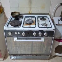 اجاق گاز 5 شعله طرح فر.اجاق گاز 2 شعله