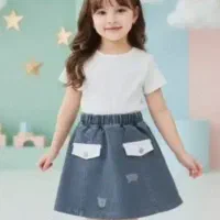 شلوار بگ،جلیقه لی،دامن لی،تنوع رنگبندی|کفش و لباس بچه|بهبهان, |دیوار