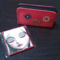 جای کارت عابر بانک و آینه جیبی