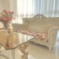 مبل ۷ نفره به همراه غذا خوری ۶ نفره|مبلمان خانگی و میز عسلی|ورامین, شهرک فجر|دیوار