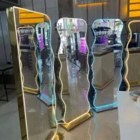 آینه نئونی رنگ بندی مختلف موجود|آینه|نیشابور, شهرک فرهنگیان|دیوار