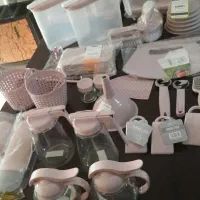 قالبهای ژله/ ظروف پلاستیکی رنگ کرپ