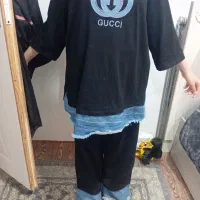 تیشرت لانگ وشلور