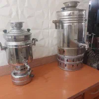 سماور در حد نو ۳۰ لیتری و ۱۲ لیتری آماده استفاده