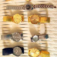 فروش ویژه ساعت تمام فلزی با بند فنری