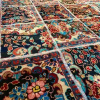 فرش دستبافت چهلتیکه باغ گل|فرش|تهران, ظفر|دیوار