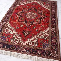 فرش تاجری اصل هریس با پشم درجه ۱