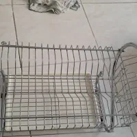 آبچکان رومیزی میزی و۲عدد دیس ملامین|آب‌چکان و نظم‌دهنده ظروف|کرمانشاه, |دیوار