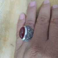 انگشتر نقره عقیق یمن رکاب نوروزی