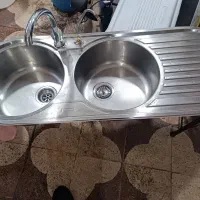 سینک ظرفشویی دوقلو|مصالح و تجهیزات ساختمان|شیراز, شیخ علی چوپان|دیوار
