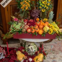 گل آرایی و دیزاین و میوه آرایی شب یلدا|خدمات پذیرایی، مراسم|تهران, سردارجنگل|دیوار