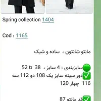 دو عدد مانتو مشکی