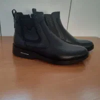 نیم بوت مردانه چرم