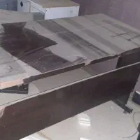 میز کامپیوتر فایبر گلاس و دکور|میز تحریر و کامپیوتر|جعفرآباد, |دیوار