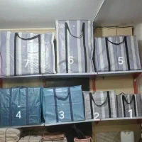 ساک لباس ساک کفش نایلون پفکی فوم نخ کاغذ بسته بندی