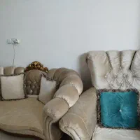 مبل شیری رنگ|مبلمان خانگی و میز عسلی|رباطکریم, شترخوار|دیوار