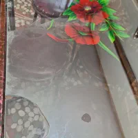 میز نهار خوری چهارنفره فرفوژه|میز و صندلی غذاخوری|اسفراین, |دیوار