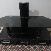 میز تلویزیون شیشه ای