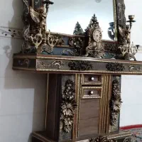 آینه وشمعدان|آینه|زنجان, |دیوار