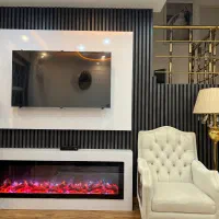 میز تلوزیون شومینه ای خاص