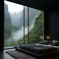 نوفل ۱۰۰ متری فول حاشیه باغ ویو ابدی