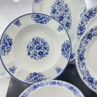 سرویس چینی ۶ نفره غذا خوری زرین نئوکلاسیک آکبند|ظروف سرو و پذیرایی|تهران, شوش (باغ آذری)|دیوار