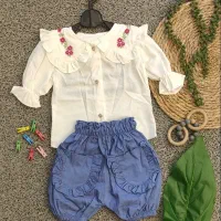 تیشرت شلوارک دخترانه پسرانه نو