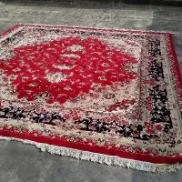 فرش قرمز سه در چهار