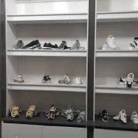 قفسه ملامینه سفید طوسی کارکرد ۲ماه|کتابخانه، شلف، قفسه‌های دیواری|املش, |دیوار